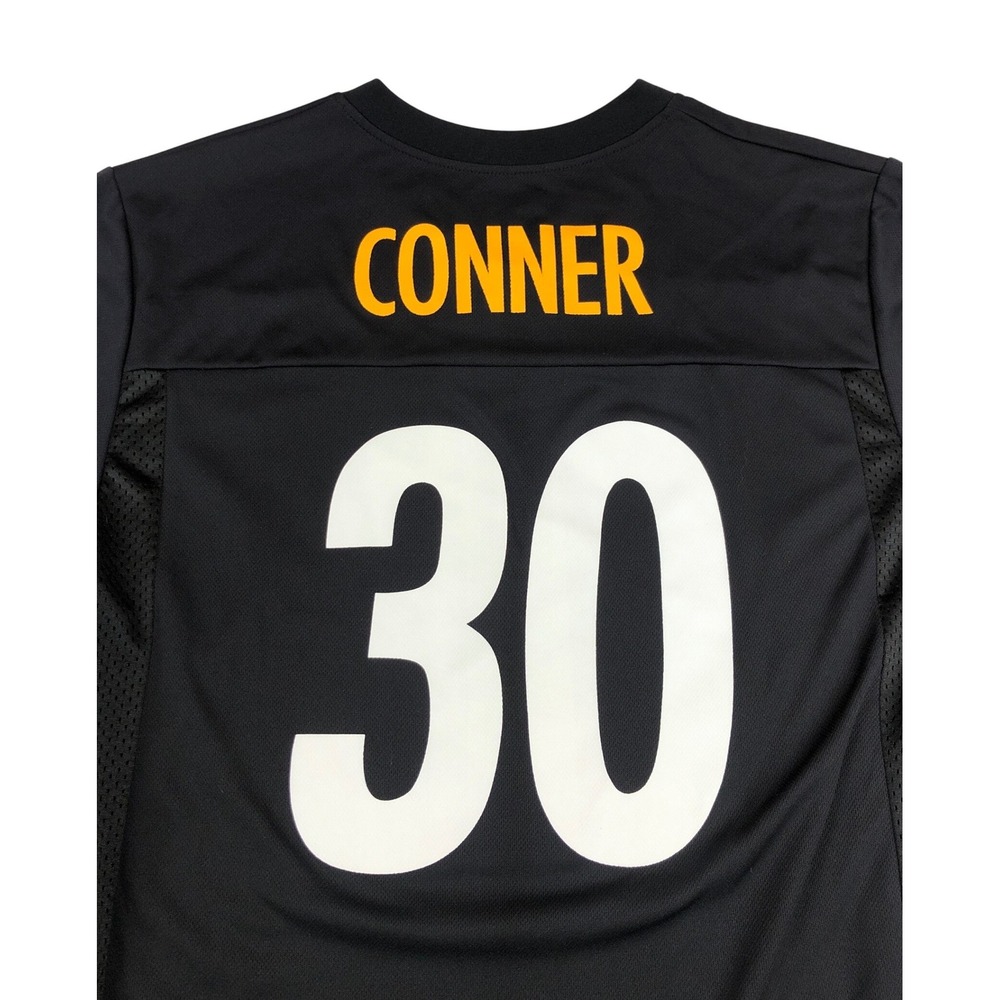 Pittsburgh Steelers NFL Jersey Black 30 Conner Mens Large Fanatics Team Apparel - Picture 10 of 10